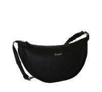 Camomilla Bolso Bandolera Mujer, piel sintética, colección Jelly Bag, talla L, negro