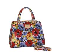 Camomilla Bolso de Mano Mujer, con Bandolera, Piel Sintética, Colección Bloom & Love, Talla M, Multicolor