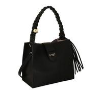 Camomilla Bolso de Mano Mujer, con Bandolera, Piel Sintética, Colección Jelly Bag, Talla S, Color Negro