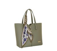 Camomilla Bolso de Mano Mujer, con Bandolera, Piel Sintética, Colección Sugar Free, Talla M, Color Verde