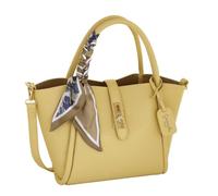 Camomilla Bolso de Mano Mujer, con Bandolera, Piel Sintética, Colección Sweet and Chic, Talla M, Color Amarillo