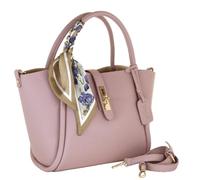 Camomilla Bolso de Mano Mujer, con Bandolera, Piel Sintética, Colección Sweet and Chic, Talla M, Color Rosa