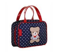 Camomilla Bolso de Maquillaje Mujer, Tejido Técnico, Colección Tommy, Talla M, Color Azul