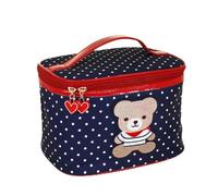 Camomilla Bolso de Maquillaje Mujer, Tejido Técnico, Colección Tommy, Talla M, Color Rojo