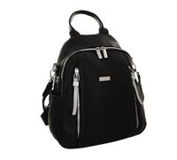 Camomilla Mochila Casual Mujer, Piel Sintética, Colección Frizzy, Color Negro