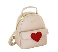 Camomilla Mochila Mujer, Piel Sintética, Colección Love Bag, Color Blanco