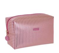 Camomilla Neceser de Maquillaje Mujer, Material Técnico, Colección Kiss & Go, Talla L, Color Rosa