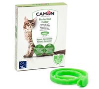 CAMON | Collar Barrera para Gato Aceite de Neem, Libera un Agradable Olor, Resistente al Agua, protección Durante Aproximadamente 2 Meses, 35 cm