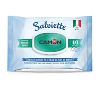 CAMON We love pets Toallitas para la Piel Muschio Bianco 20pc - Accesorios, Complementos, Juegos y Comida para Mascotas, Blanco (LA030)