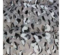 Camosystems - Red de camuflaje para paintball y airsoft (3 x 2,4 m), color gris y negro