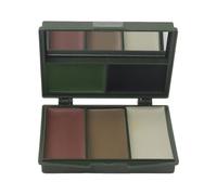 Camouflage Face Paint - Waterproof Makeup Palette for Outdoor Adventures | Non-Toxics Camouflage Supplies, Easy to Apply and Remove, Ideal for Hiking, Film, Masquerade, 7.9x6.5x1.9cm Five Colors