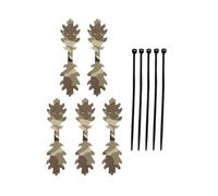 Camouflage Leaf Strips - 5-Piece Flexible Camouflage Strips For Wilderness Exploration - Convenience of Carrying Outdoor Gear For Games Enthusiasts Challenges Matches Field Exercises Wilderness