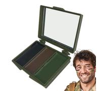 Camouflage Paint Sticks - Camouflage Paint | Army Cs Facce Paiint Camoufflage Pen, for Face & Body Face Paiint Outdoor Makeup with Mirror