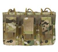 Camouflage Tactical Triple 5.56 - Funda para cargador, sistema Molle