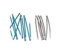 Camp - Accesorios para tiendas - Minima 2 SL Tent Poles de Aluminio - Gris Gris one size