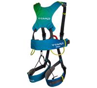 Arnés de escalada CAMP VERTIKID (Azul / Azul claro / Lima) Niño
