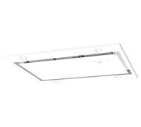 Campana de techo Cata ISLA SIRIN GLASS 1000 GWH - Blanca, 100 cm, LED