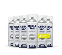 Camp climasan higienizante - limpieza climatizador casa y auto, aerosol para aires acondicionados, elimina gérmenes y batteri, limpieza aire acondicionado acción purificante, 6x400ml