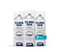 CAMP Climasan Limpiador - Limpiador Aire Acondicionado Casa, Spray para Climatizador Ideal para Remover Gérmenes y Bacterias, Limpieza Aire Acondicionado a Acción Purificadora, Made in Italy, 3x400 ml