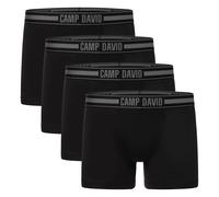 CAMP DAVID Calzoncillos Hombre, 4er Paquete - Comodidad Algodón Bóxer 4P, Logo