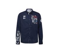 CAMP DAVID Camisa 'Laser Sailing' navy / azul claro / rojo / blanco S navy / azul claro / rojo / blanco