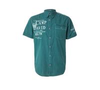 CAMP DAVID Camisa pino / blanco M pino / blanco