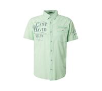 CAMP DAVID Camisa verde / verde claro M verde / verde claro