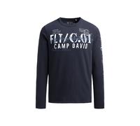 CAMP DAVID Camiseta azul / marino / blanco M azul / marino / blanco