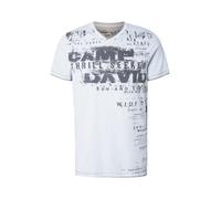 CAMP DAVID Camiseta 'Dune Crusher' azul pastel / gris oscuro XXL azul pastel / gris oscuro