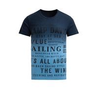 CAMP DAVID Camiseta navy / azul cielo S navy / azul cielo