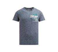 Camp David Camiseta para hombre con diseño de rayas y estampado en la espalda, Azul marino., 4XL