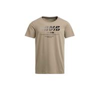 CAMP DAVID Camiseta 'Urban Trail Run' marrón claro / gris / negro XXL EUR