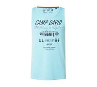 CAMP DAVID Camiseta 'Windsurfing' aqua / negro M aqua / negro