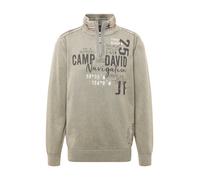 CAMP DAVID Jersey gris / caqui / negro L gris / caqui / negro