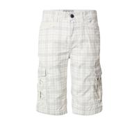 CAMP DAVID Pantalón cargo gris / blanco 35-36 gris / blanco