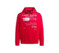 CAMP DAVID Sudadera rojo / blanco L rojo / blanco