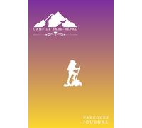 Camp de base: le carnet à compléter durant le parcours du Camp de base de l'Everest - Carnet de randonnées dans le Camp de base de l'Everest - Cadeau pour les randonneurs et les randonneuses