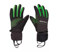 Camp - Guantes de esquí - G Comp Warm Black/Green de Silicona - Talla S - Negro Negro S