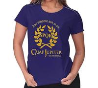 Camp Half Blood Branches Camp Jupiter SPQR Scifi Percy Jackson Ladies T-Shirt S