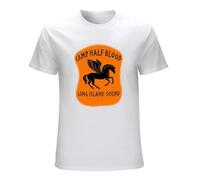 Camp Half Blood Long Island Sound Greek Mythology Pegasus Percy Jackson Mens Fashion Casual Basic Short Sleeve T-Shirts Size XXL