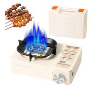 Camp Herd - Cocina de exterior para cocinar con de transporte, 6000 W, encendido automático de alto rendimiento, utensilios de cocina al aire libre, para senderismo, expedición, RV Trip Travel