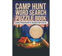 Camp Hunt Word Search Puzle Book: Camping-Themed Puzzles For Relaxation And Travel Fun