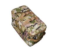 Camp Kitchen Organizer Bag, Waterproof Zippered Utensil, Storage Compartments, 35x21x17cm Portable Silverware Holder, for Picnic, BBQ, Climbing, Outdoor Adventure, Beach Trips