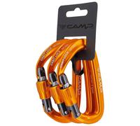 Mosquetones Camp Orbit Lock Pack 3 (Naranja)