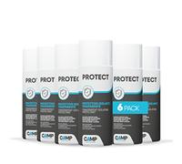 Camp protect aerosol - pintura transparente para madera aislante y protectiva, pintura aerosol para metal madera y plástico impermeabilizante, revitaliza las superificies, 6x400ml