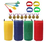 Camp-Ready Backyard Game - Kids 24 Piece Interactive Racing Accessories