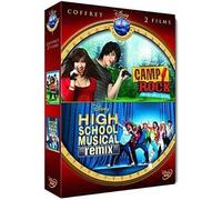 Camp Rock + High School Musical : Premiers pas sur scène (Remix) [Francia] [DVD]