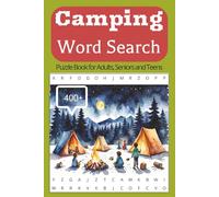Camp & Search: A Word Search Adventure in the Great Outdoors: Camping Word Search Book: Relaxing and Fun Outdoor-Themed Puzzles for All Ages - Easy to Read and Enjoy Anywhere
