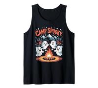 Camp Spooky Summerween Summer Halloween Fun Camiseta sin Mangas