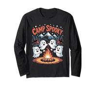 Camp Spooky Summerween Summer Halloween Fun Manga Larga